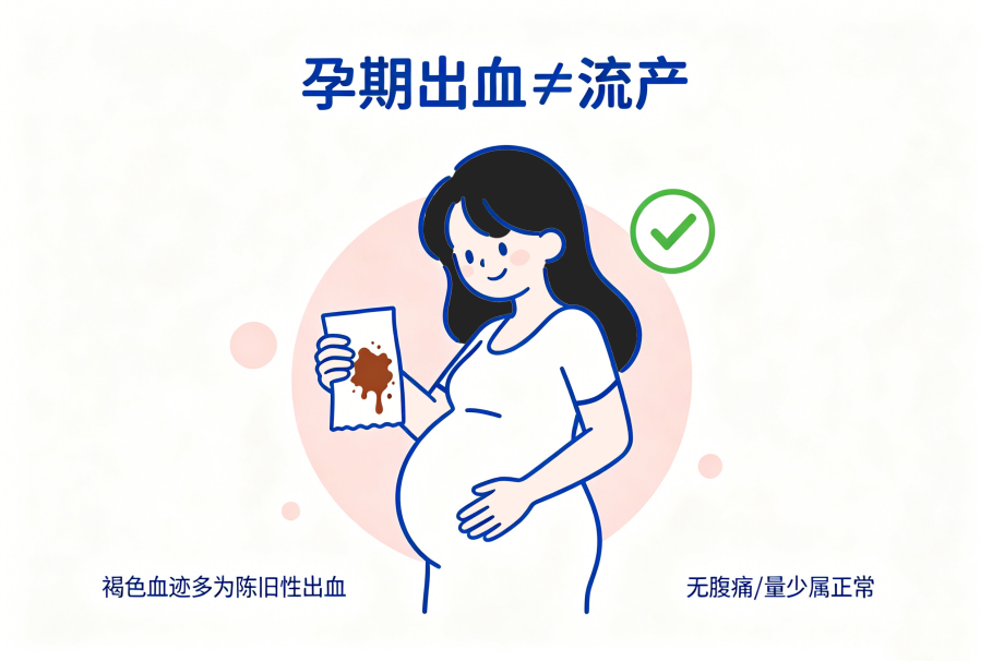 孕期出血=流产？那可不一定